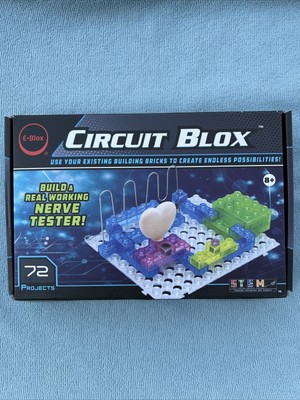 E-Blox Circuit Blox Builder - 72 Projects Circuit Board Building Blocks Kids