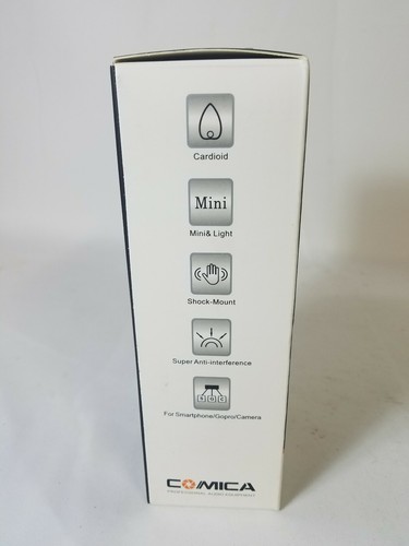 Comica CVM-VM10 II ON Camera Cardioid Video Microphone for Sony Panasonic iPhone