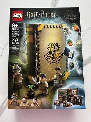 LEGO Harry Potter Hogwarts Moment Herbology Class 76384 Moments Retired NEW