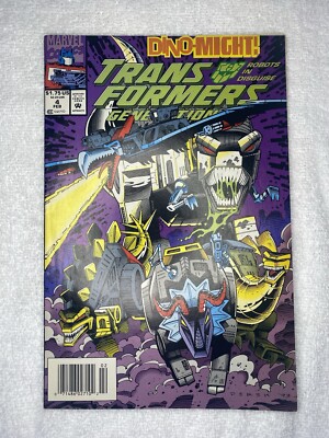 Transformers: Generation 2 #4 VF/NM 9.0 Derek Yaniger Cover! Grimlock!