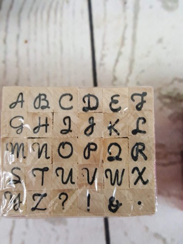 6 Alphabet Stamp Sets by Studio G / NEW SEALED