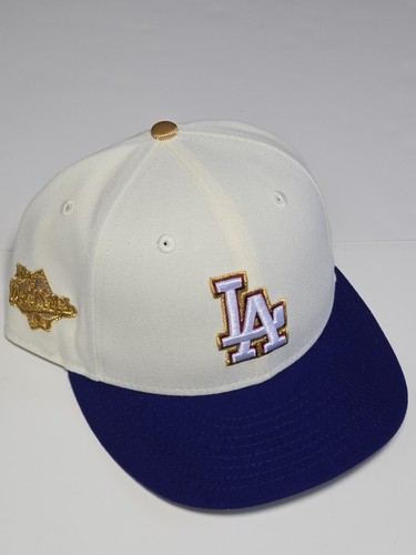 NEW ERA 59Fifty★MLB★LA Dodgersマルチロゴ7 5/8 LA Dodgers Metallic Gold 1988 World Series Patch New Era