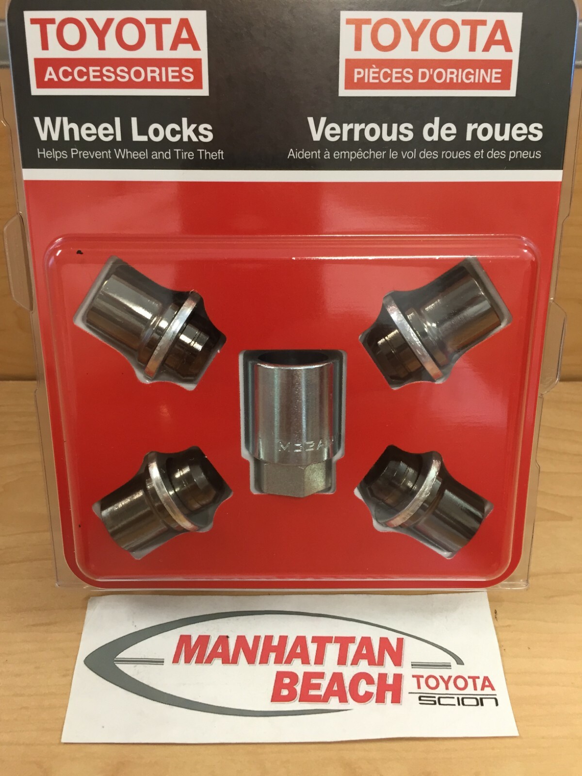 TOYOTA4本ロック。 TOYOTA4本ロック。