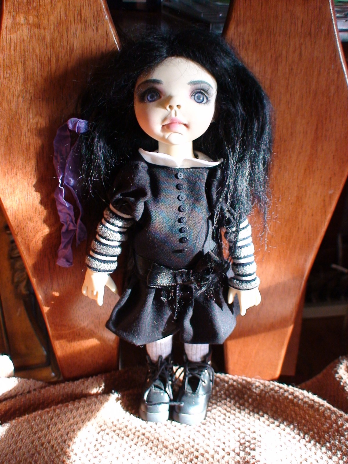 Kim Lasher BJD YOSD  VIOLET 11 Inches RARE!