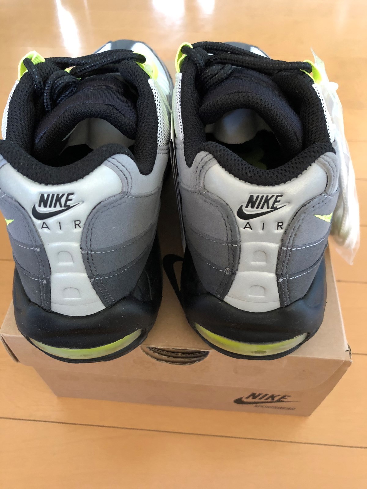 ??????? ?????????? ????? DS 2013 NIKE AIR MAX 95 OG 554970 070 PROTO TYPE UENO SAKURA MITA SNEAKERS SZ8.5 ??????? ?????????? ????? DS 2013 NIKE AIR MAX 95 OG 554970 070 PROTO TYPE UENO SAKURA MITA SNEAKERS SZ8.5