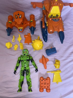 KENNER 1986 CENTURIONS MAX RAY WITH TIDAL WAVE & Depth Charger PARTS LOT