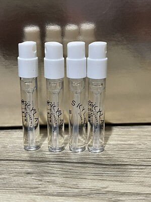 X4 Skylar Peach Fields  EDP Sample Spray .05oz / 1.5ml Each + Free  
