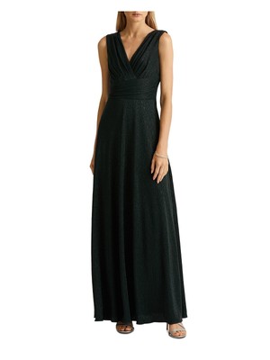 

Женское зеленое платье-футляр без рукавов с подкладкой на спине RALPH LAUREN, Зеленый