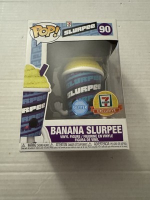 Funko Pop 7Eleven Banana Slurpee Glitter Exclusive 2021 Vinyl Figure