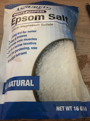 EPSOM Salt ASSURED MULTI-PURPOSE EPSOM SALT Natural / Magnesium Salt Chystals
