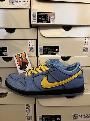 NIKE SB DUNK LOW PRO QS X THE POWERPUFF GIRLS FZ8320-400 *BUBBLES* SZ: 8-13 US