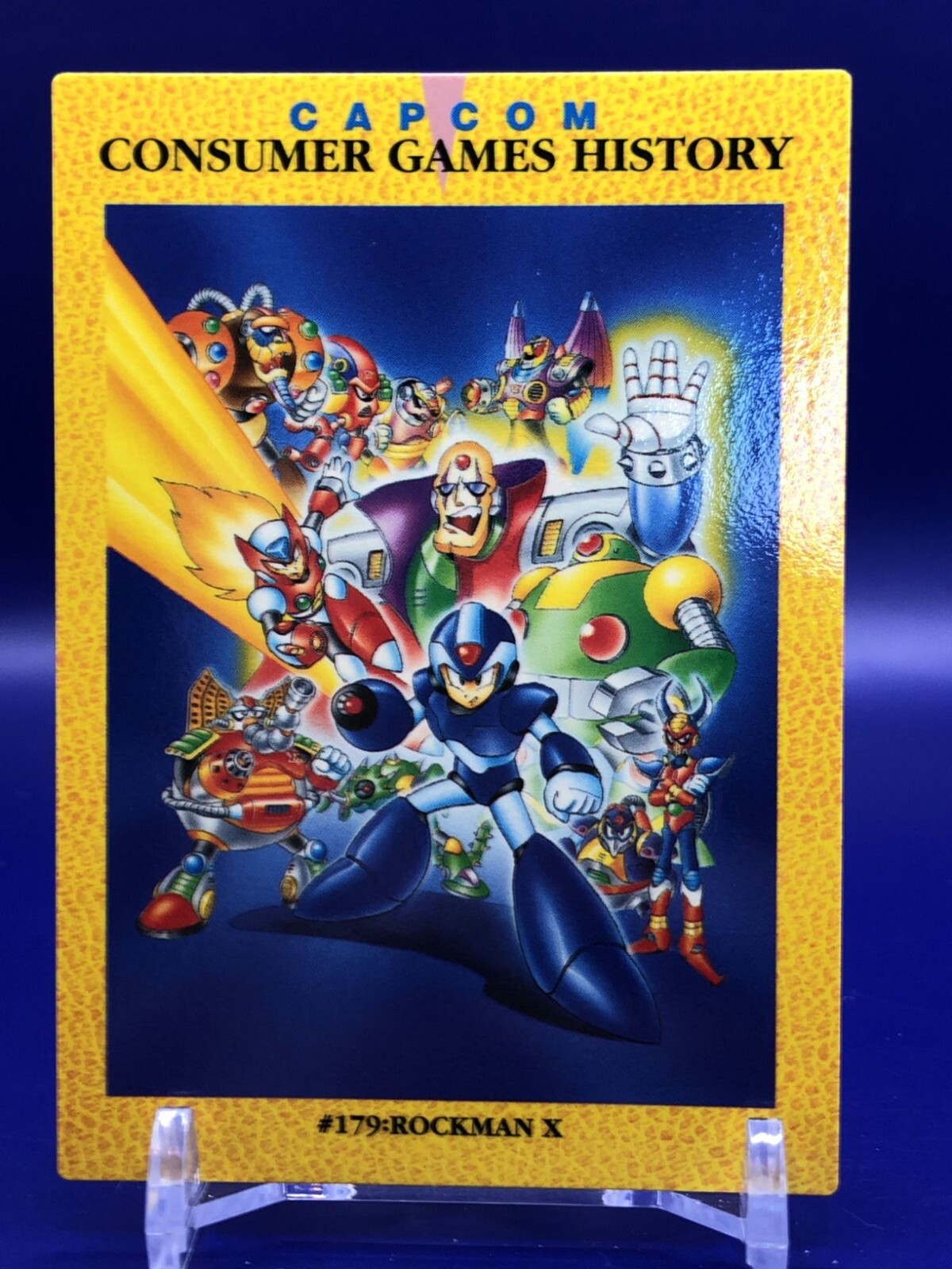 Mega Man X 179 All Capcom World Card 1997 Carddass Japanese