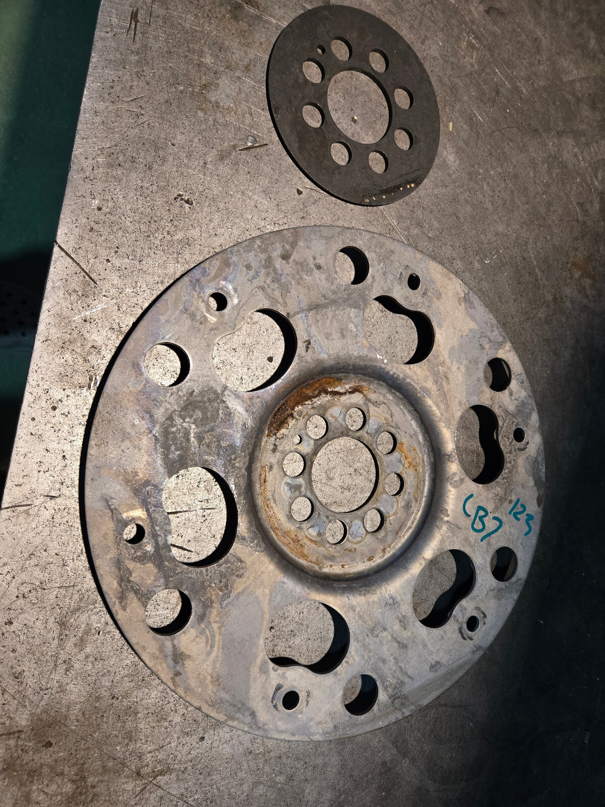 2007-2010  Duramax LBZ LMM Flexplate Allison SPACER Torque Converter Drive Plate - Picture 1 of 4