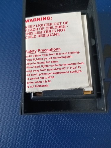 Zippo Hooters Lighter Gold Engraved Lighter From 2002 NEW In Box W/Papers