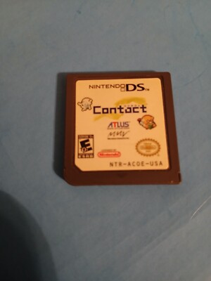 Contact (Nintendo DS, 2006) Authentic, Tested & Working - Cartridges Only