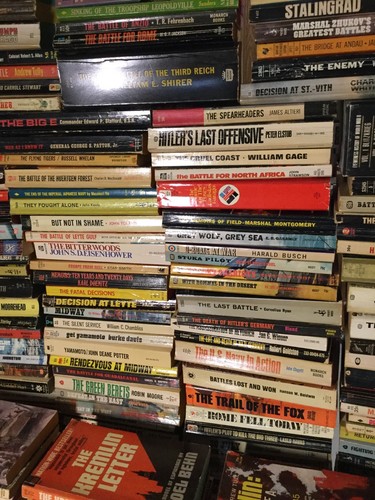 Incredible Collection Of 220 World War 2 Paperback History Books. Ballantine