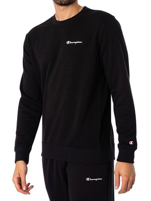 

Мужская толстовка с логотипом на груди Champion Comfort, черная, Черный