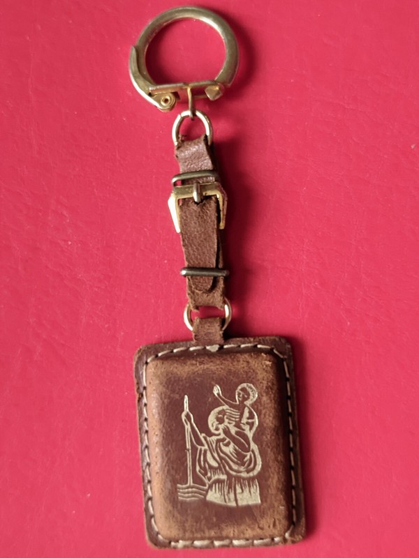 Porte ClÃ© National Chemsearch France Saint Christophe Cuir