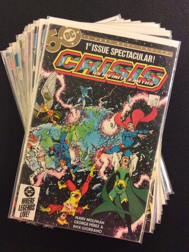 (最大500円引) CRISIS ON INFINITE EARTHS アメコミ CRISIS ON INFINITE EARTHS #1 - 12 Comics FULL SERIES +100