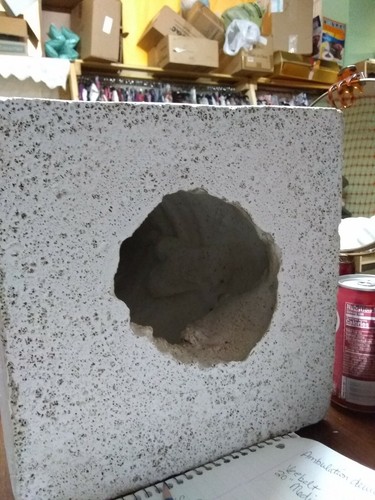 Vintage Plaster Paris Greek Pillar Corinthian Column Plant Pedestal 28