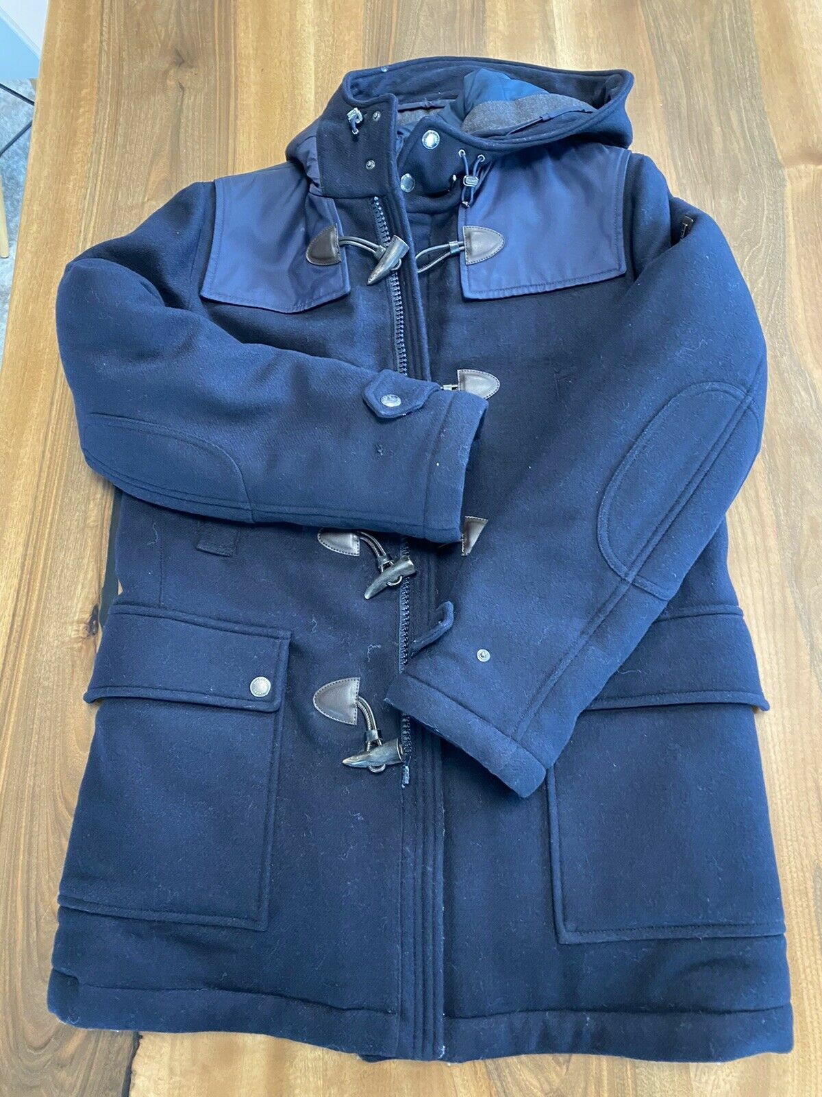 ジャケット・アウター OLD ENGLAND Wool Duffle Coat Moorbrook 90's] OLD ENGLAND PARIS WOOL DUFFLE COAT 
