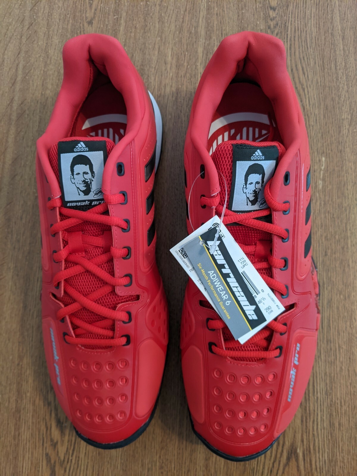 Adidas Barricade Novak Pro Clay Men's 