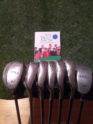 Tour Collection Ladies HRX4 Irons & Hybrids set (6-SW,21*&24* Hybrids) No 7 Iron