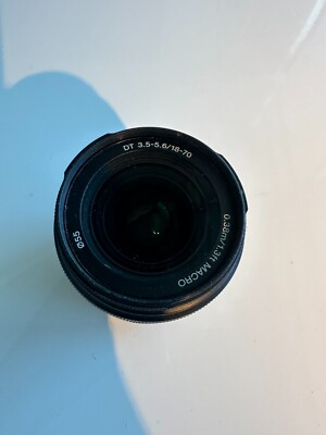 Sony DT 18-70mm f/3.5-5.6 SAL1870  Zoom Lens for Sony Alpha A-Mount TESTED