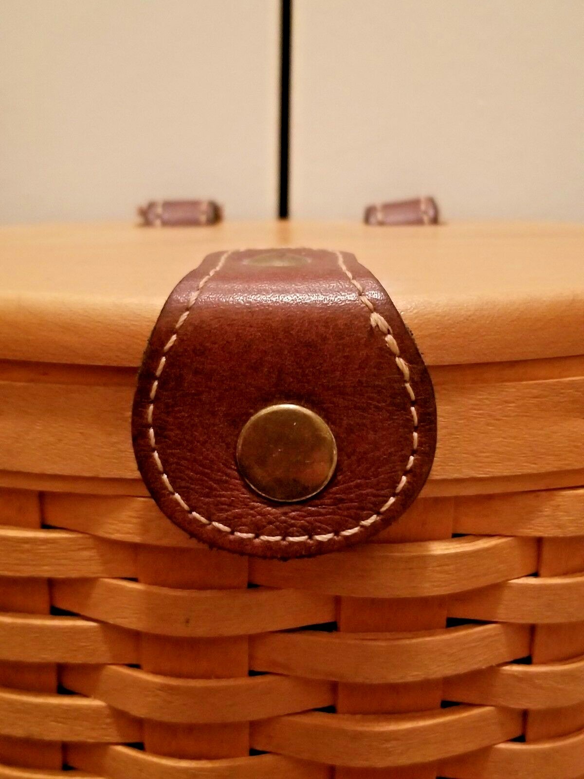 Longaberger Small Saddlebrook Shoulder or Crossbody Basket Purse 2000