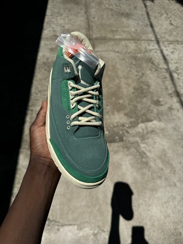 Pre-owned Jordan Size 5.5w 6.5w 7w-nina Chanel Abney X Air  3 Retro Sp Bicoastal W In Green