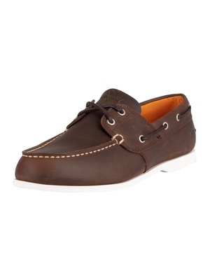 

Мужские кожаные топсайдеры Timberland Cedar Bay, коричневые, Коричневый, 0A28F5-200
