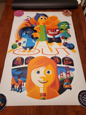 Tom Whalen - Inside Out Print - Cyclops Print Works - 306/330