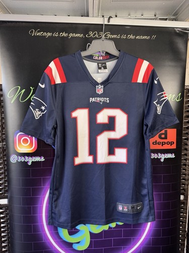 Authentic Nike Tom Brady #12 New England Patriots COLOR RUSH