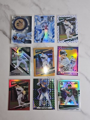 Matt Chapman 24 Card Lot - Inserts And Color