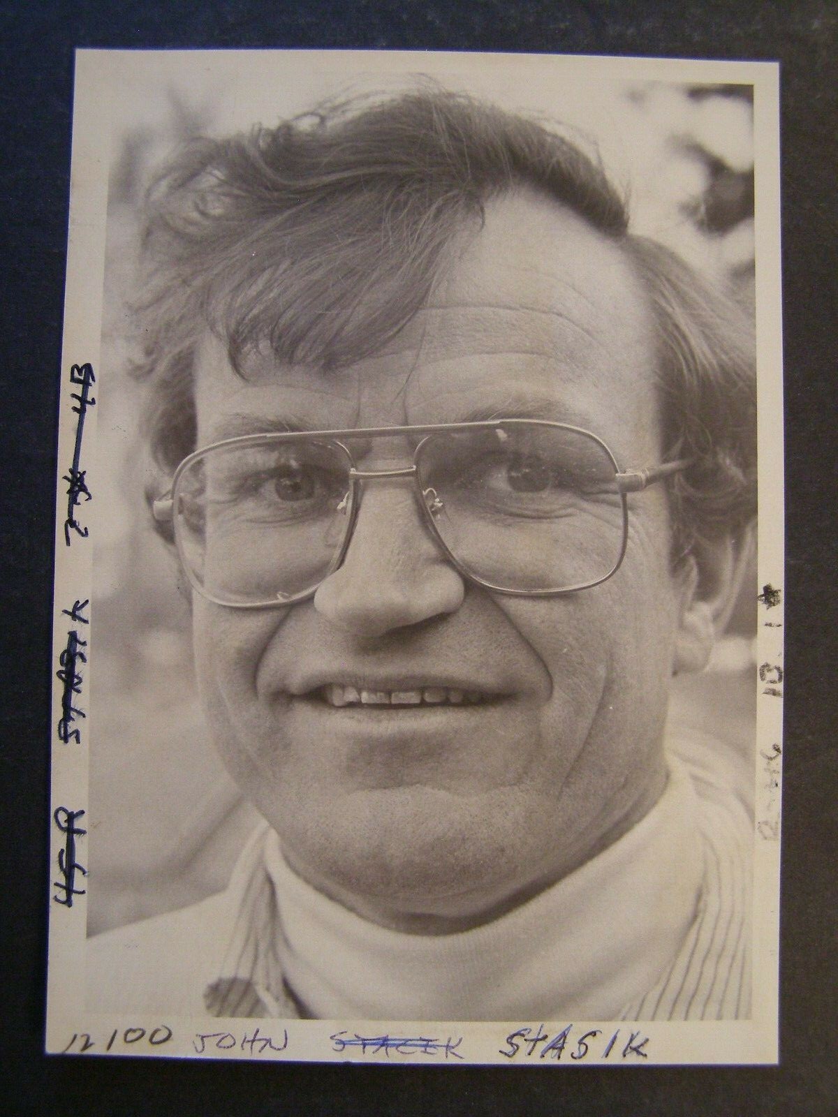 Glossy Press Photo 1985 John Stasik Framingham Planning