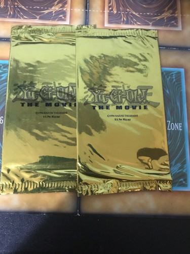 Yugioh The Movie SEALED Booster Packs Promo And Blue Eyes Shin- FREE SHIPPING