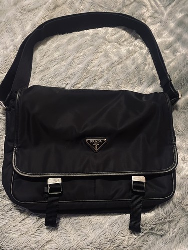 バッグ PRADA 鑑定書付き】PRADA プラダ 165 ショルダー ナイロンショルダー