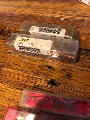 6 Victor style cutting tips 1-101 series 1-101-4 3-1-101 1-101-2 Oxy/Acetylene