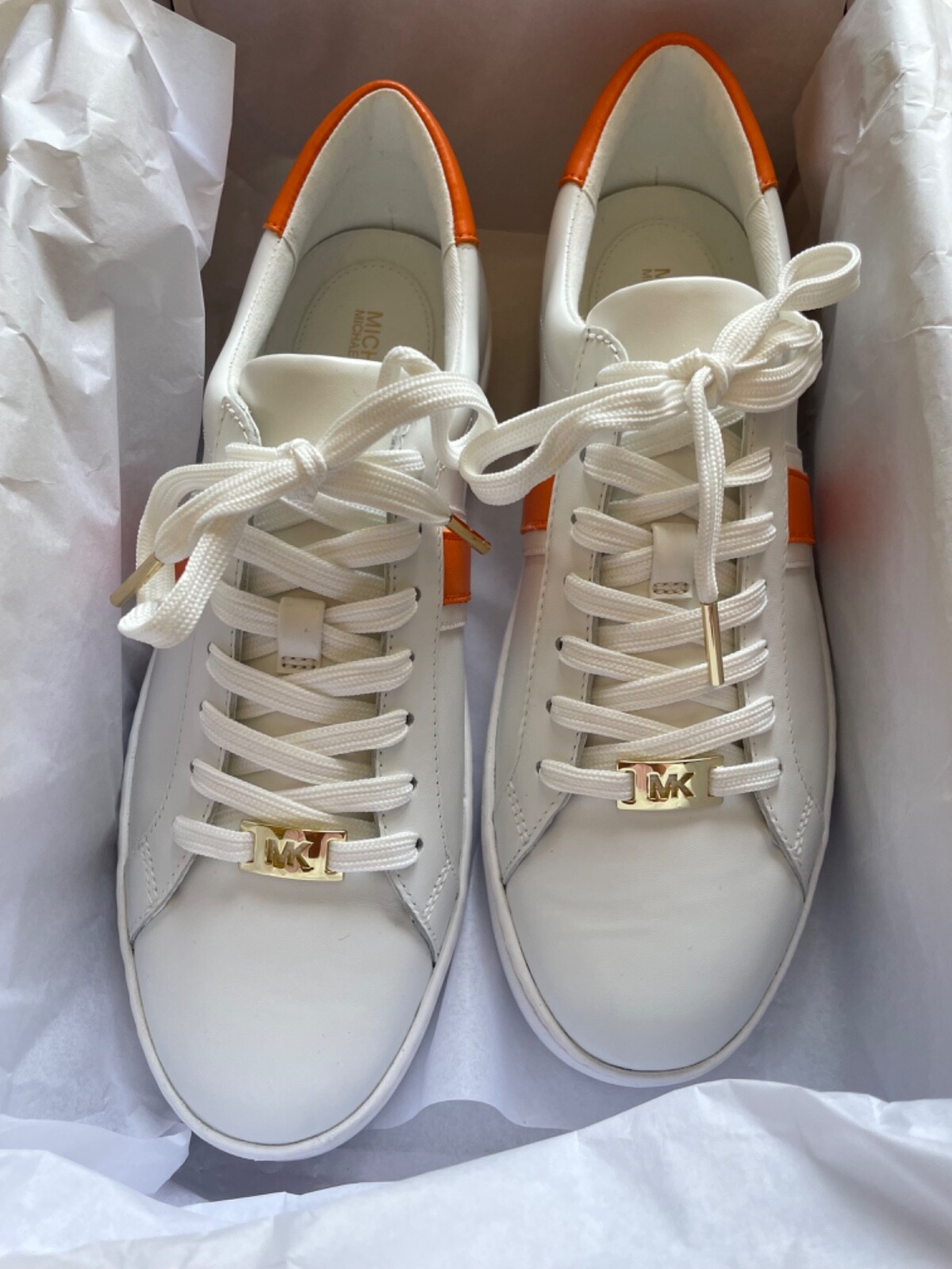 michael kors irving stripe lace up