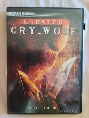 SHELF00F DVD ~ cry_wolf- unrated 