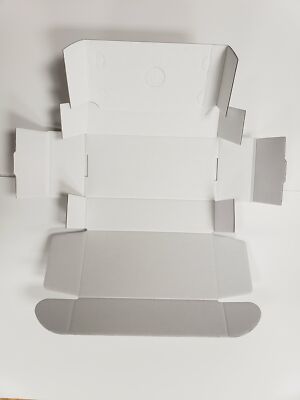 200 pcs E-Flute Large Cell Phone Empty Boxes White Generic