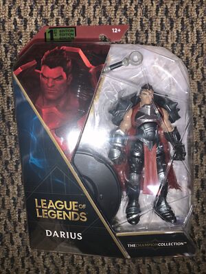 SPIN MASTER LEAGUE OF LEGENDS CHAMPION COLLECTION DARIUS 4'' FIGURE 1st EXCLUSIVE
