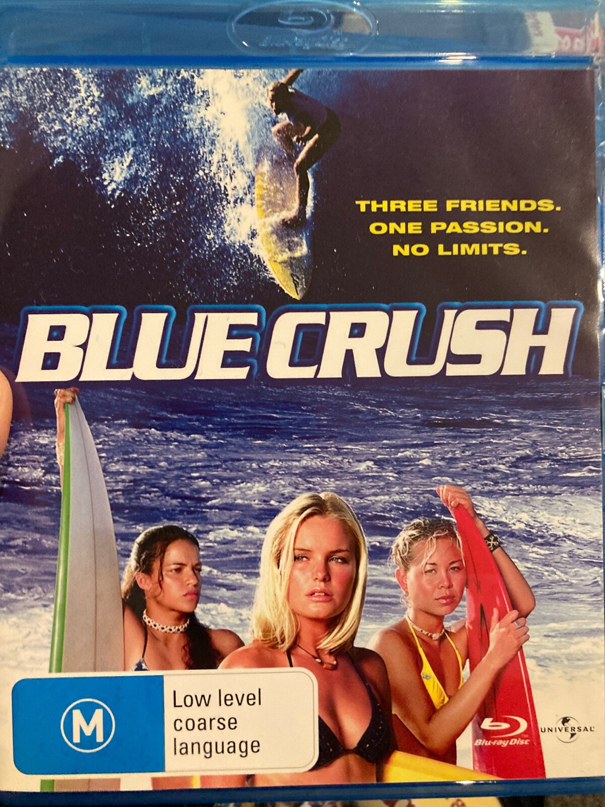 Blue Crush BLU RAY (2002 Kate Bosworth surfing drama movie
