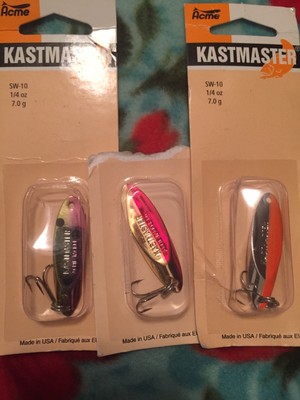 3QTY CAVE/'S WOBBLER SPOON Fly Fishing Flies size 01