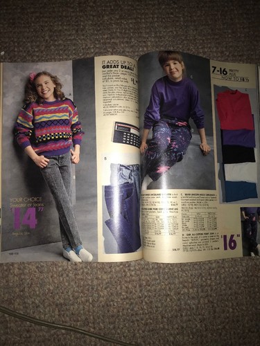 1990 Sears Style Catalog Fall Update Rare