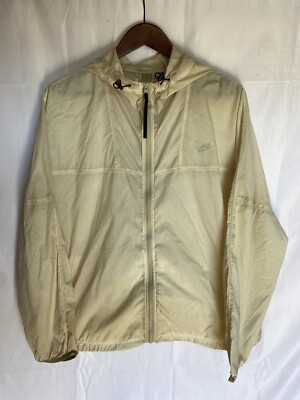 New! Womens NIKE TECH PACK REPEL HOODED RUNNING JACKET Yellow Medium