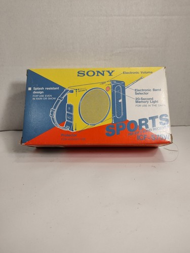 SONY ICF-S73 AM/FMラジオ　SONYSPORTS SONY ICF-S73 AM/FMラジオ SONYSPORTS - メルカリ