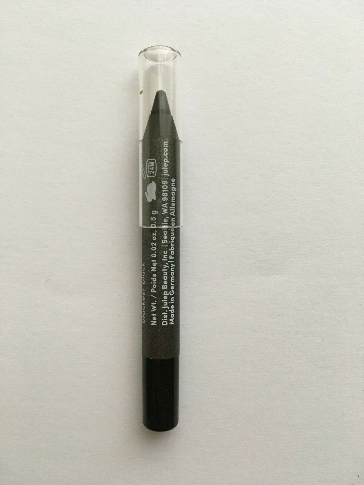 Julep When Pencil Met Gel Long Lasting Eyeliner Blackest Black 0.02oz 0.5g Mini