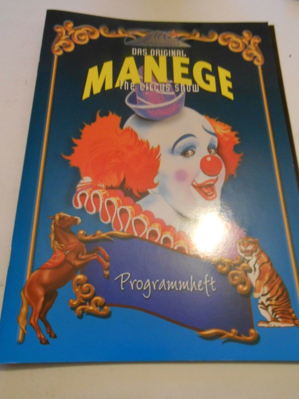 Programme Cirque/Circus Program 2002 Deutschland Circus ManÃ¨Ge Duo Lenta