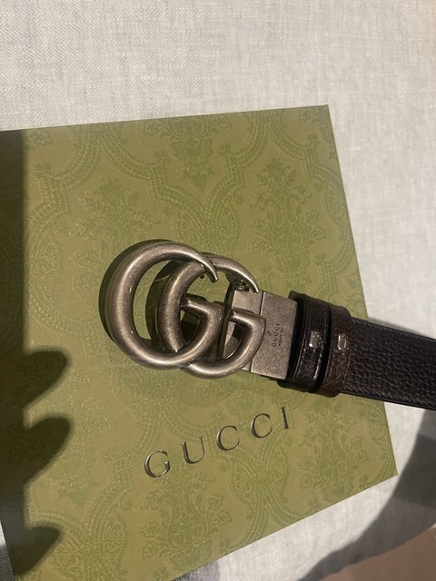 Gucci belt - Reversible black \u0026#47 